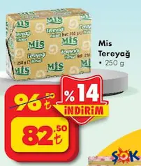 MİS TEREYAĞ 250 G